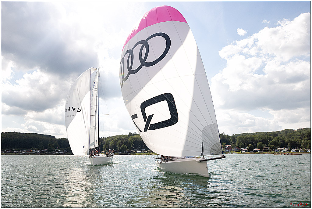 J70 - WOODLAND, 12.06.2021 Segelboot; Segeln; Woodland; Spinnaker; J70; Sorpesee; Sauerland